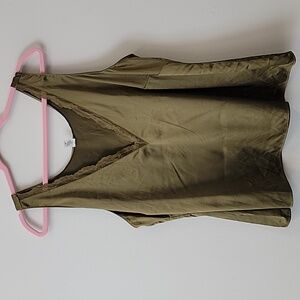 Chic Olive Green Camisole for Women